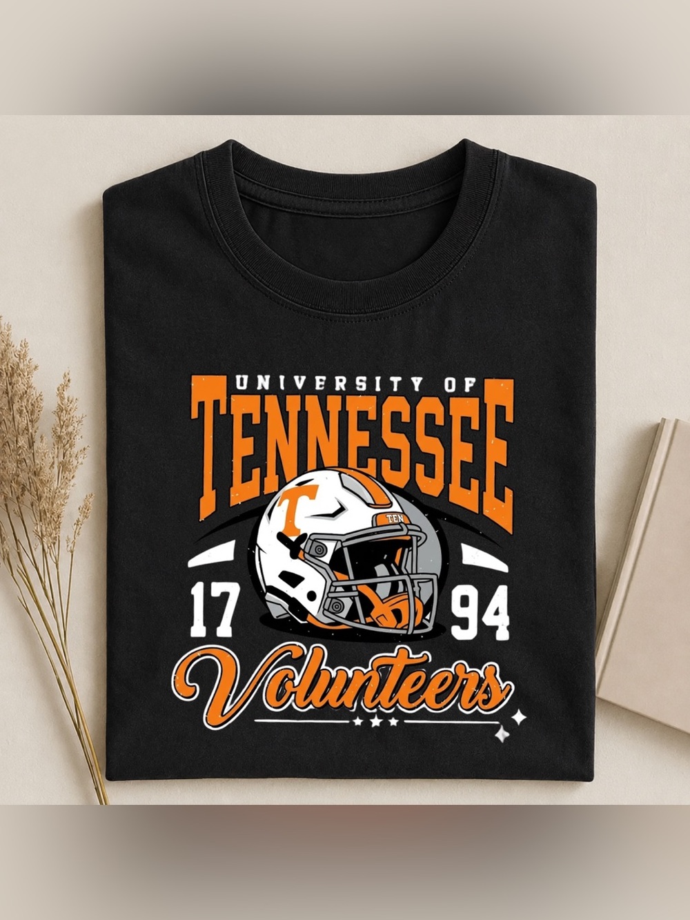 Gildan Black Tennessee 94’ Graphic Tee For Men’s, Classic shirt For Game day